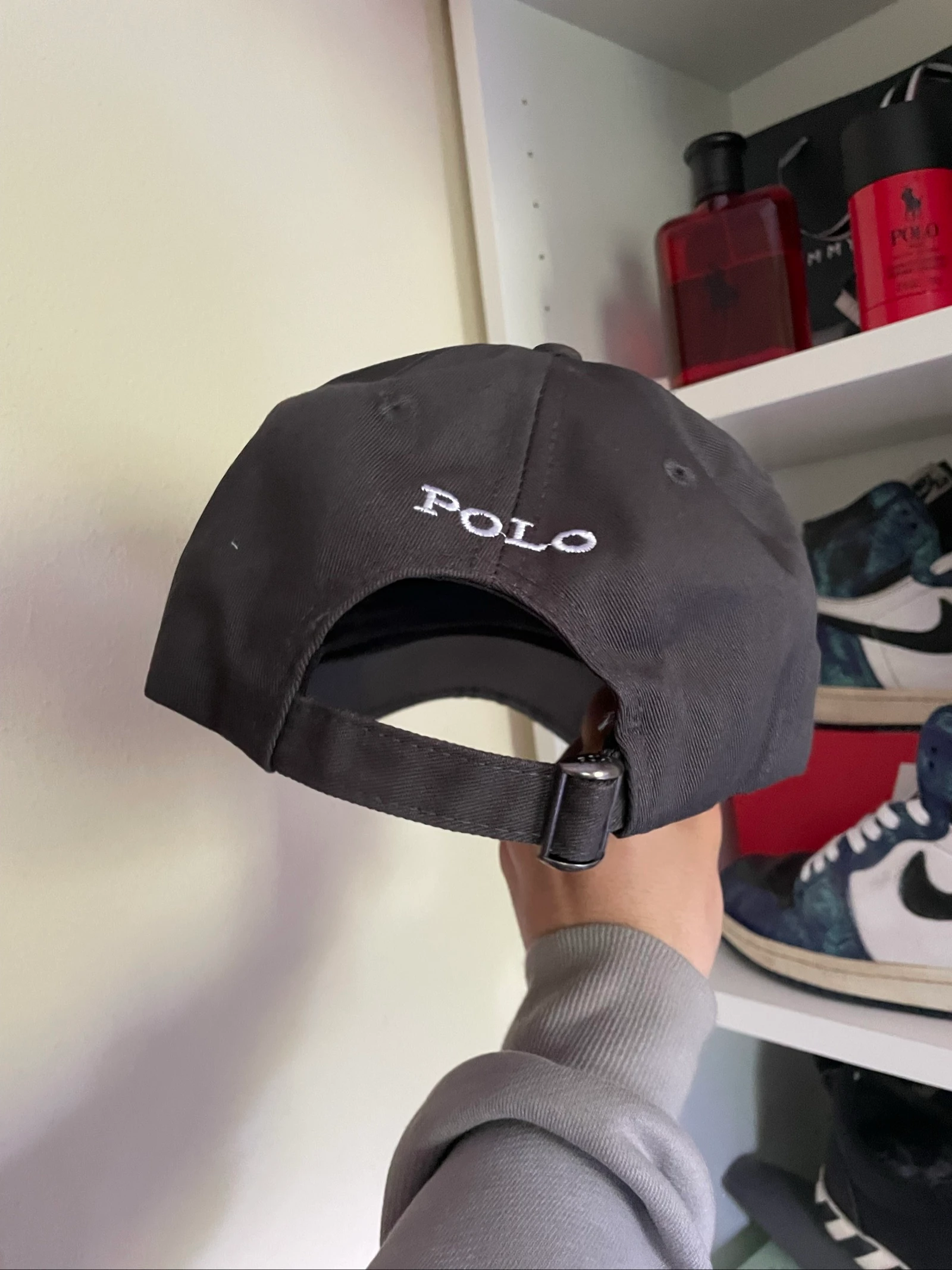 Casquette Ralph Lauren Grise – photo 3